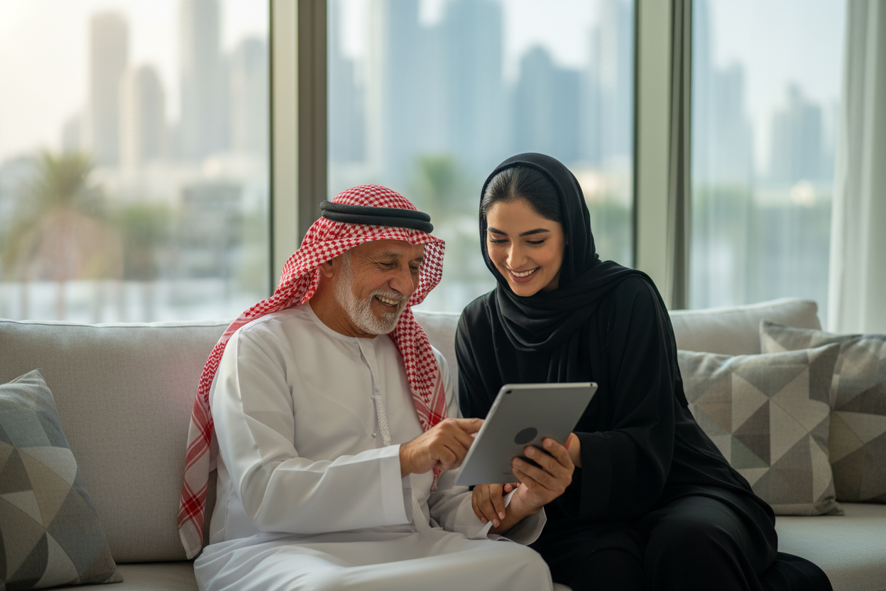 الحفاظ على التراث الإماراتي: التنقل عبر القيم الأسرية في عالم متصل