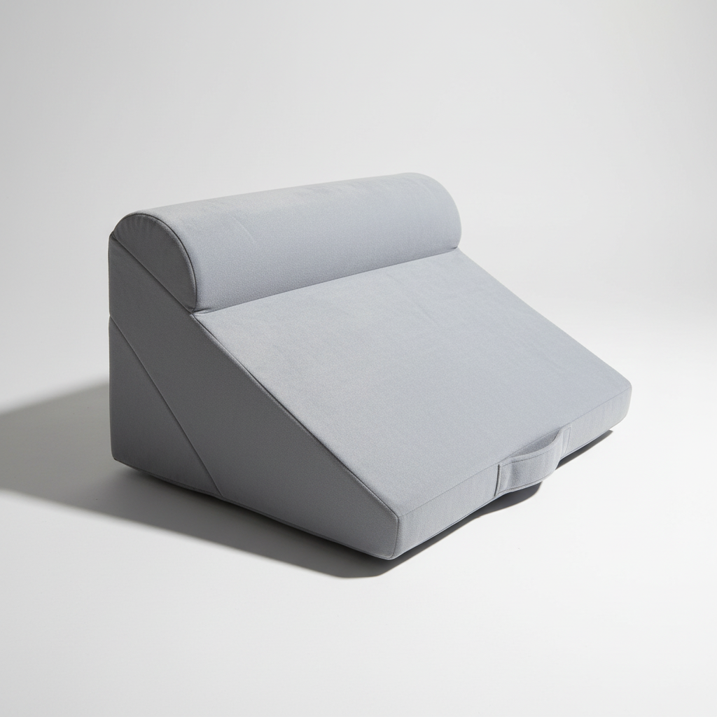 Adjustable Gel-Infused Memory Foam Wedge Pillow for Acid Reflux Support